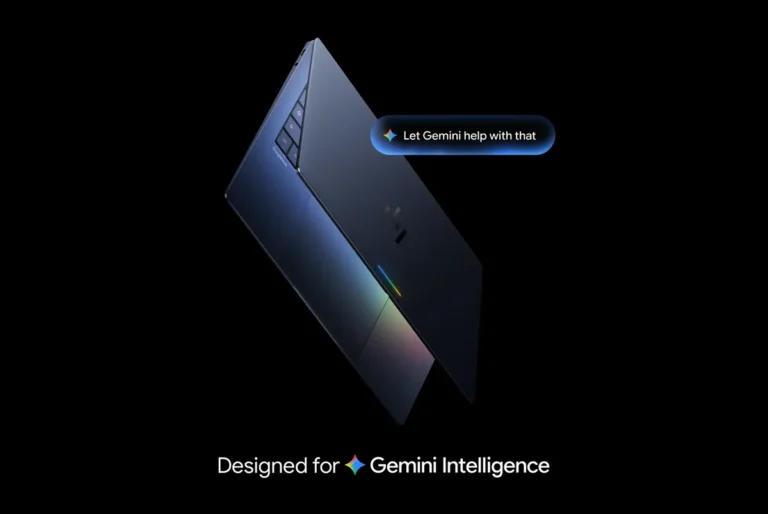 Googlebook laptops announced with Gemini AI googlebook