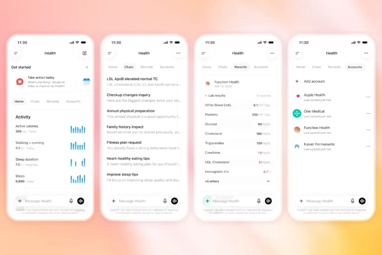 OpenAI adds Health in ChatGPT, connects to Apple Health and medical records