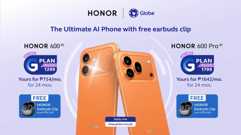 honor 600 globe plans