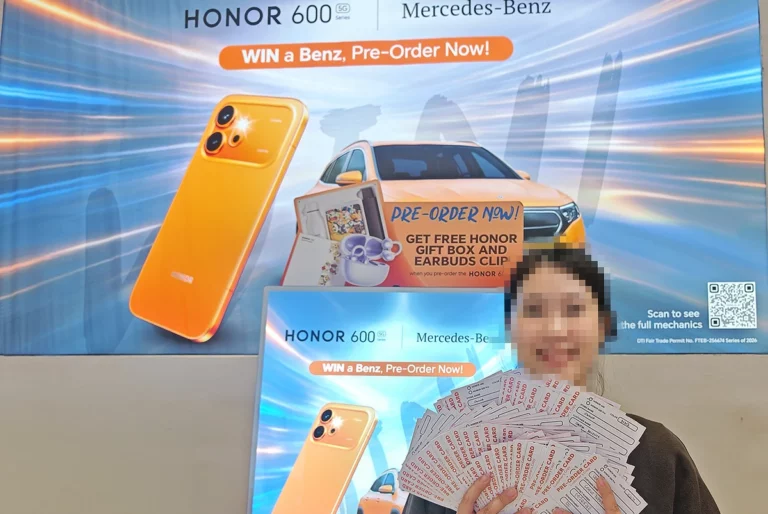 Buyer secures 65 HONOR 600 units worth ₱2M, joins Mercedes‑Benz raffle honor 600 mercedes benz