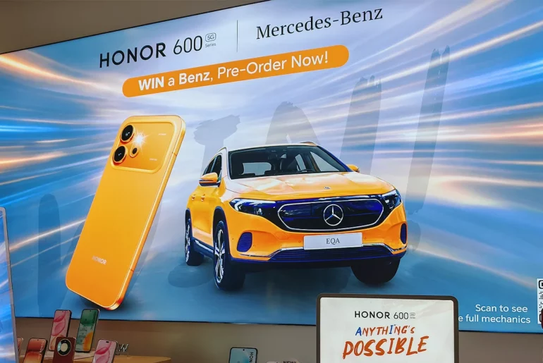 HONOR PH teases Mercedes‑Benz promo for HONOR 600 pre‑orders honor 600 series mercedes benz promo
