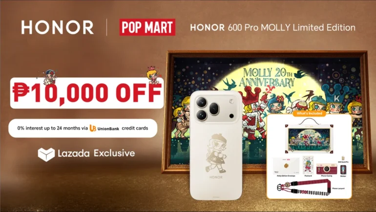 HONOR 600 Pro MOLLY Edition debuts on Lazada PH