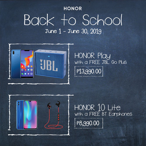 Honor Back-to-School Promo