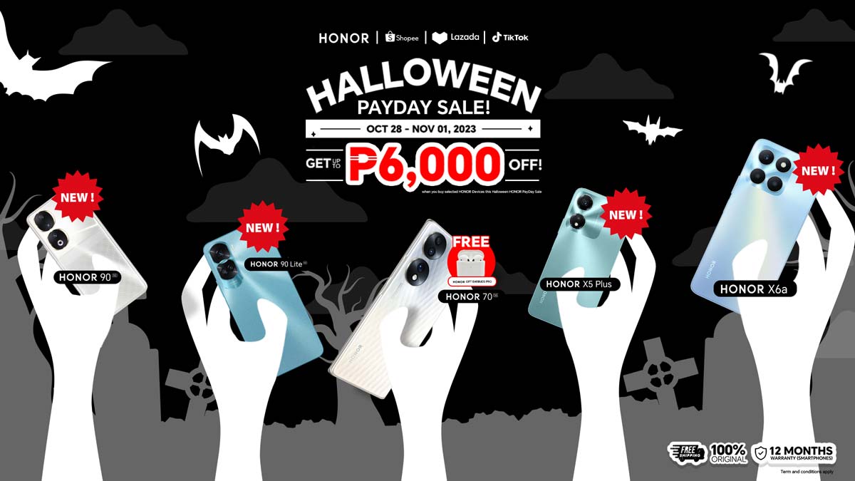 HONOR Philippines Halloween Pay Day Sale