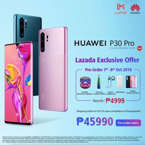 Huawei P30 Pro Misty Lavender or Mystic Blue