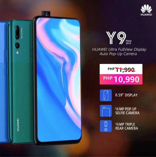 Huawei Y9 Prime 2019 Price Drop