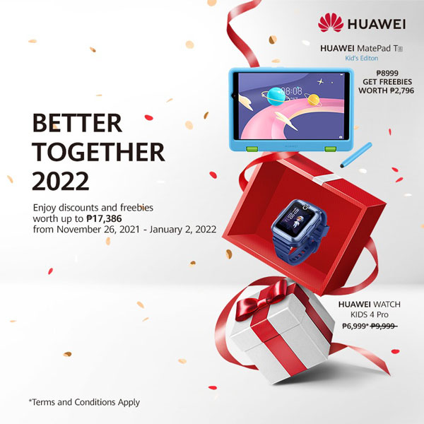 Huawei Better Together 2022 Christmas Promo Sale
