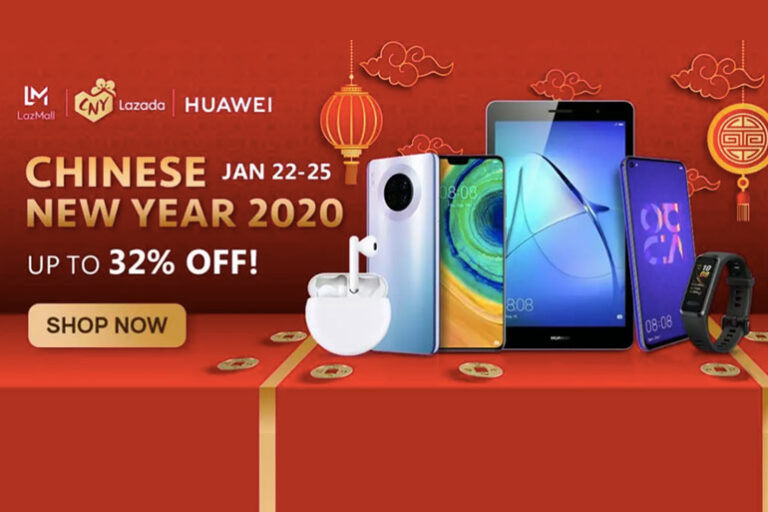Huawei Chinese New Year Promo on Lazada