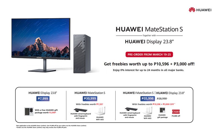 Huawei MateStation S Price Philippines