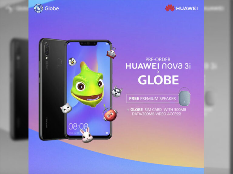 Huawei Nova 3i available for pre-order with Globe huawei nova 3i globe