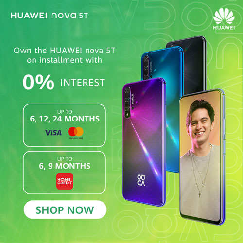 Huawei Nova 5T 0% interest