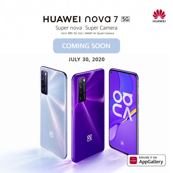 Huawei Nova 7 5G Specs Philippines