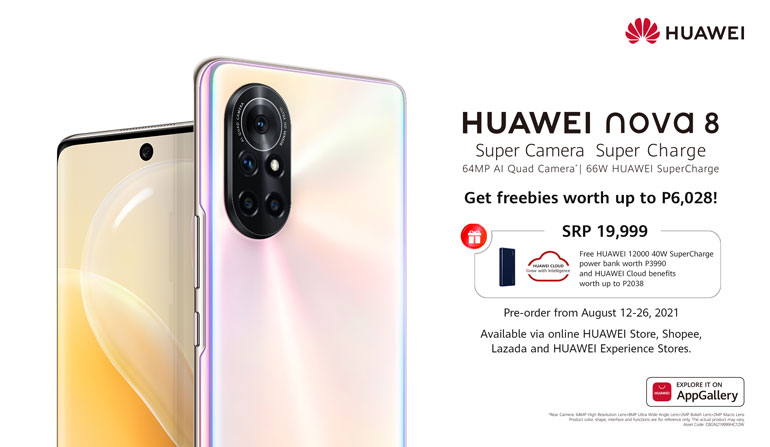 Huawei Nova 8 price philippines