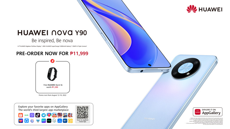 huawei nova y90 price pre-order philippines