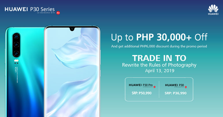 Huawei P30 Pro, P30 Trade-In Promo