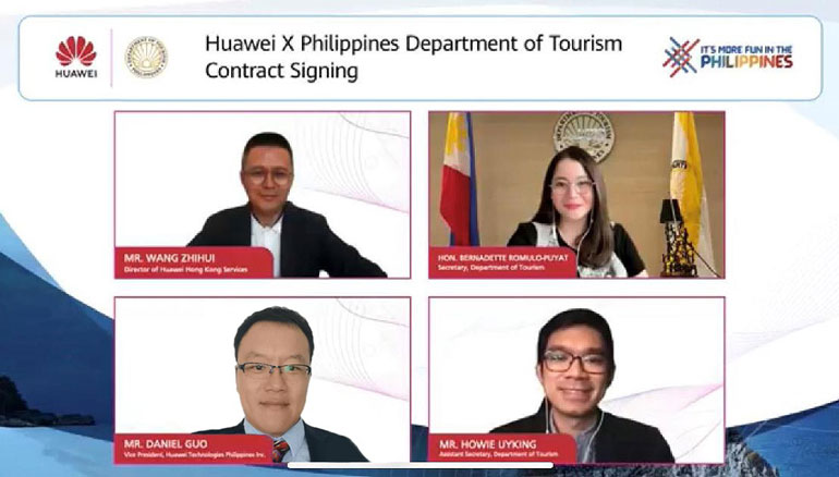huawei philippines department of tourism
