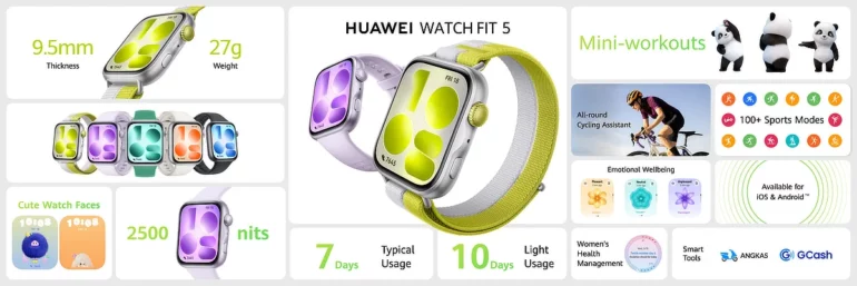 huawei watch fit 5