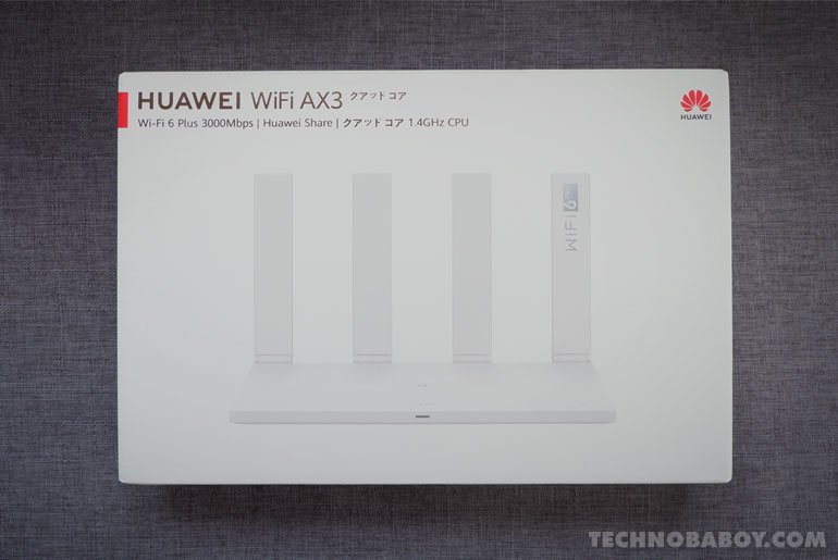 Huawei WiFi AX3 unboxing