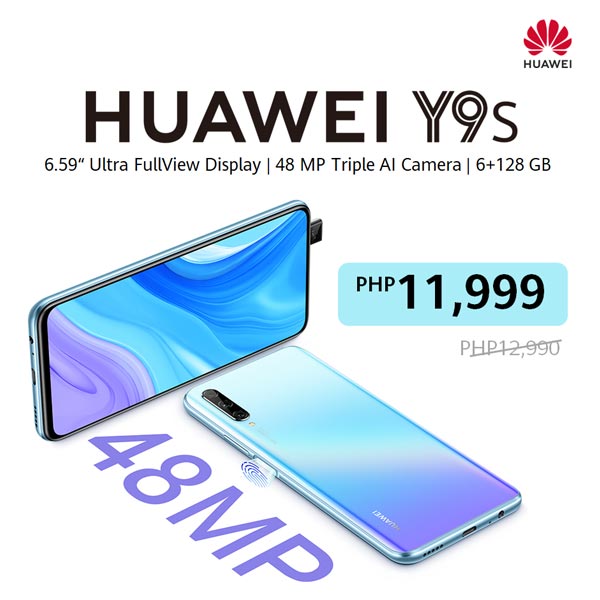 Huawei Y9s Price Philippines