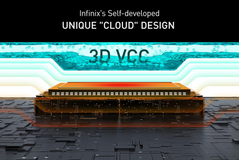 Infinix unveils new 3D Vapor Cloud Chamber liquid cooling technology
