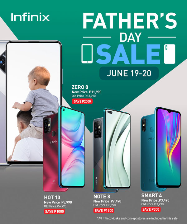Infinix Father's Day Sale