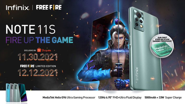 Infinix Note 11S Garena Free Fire