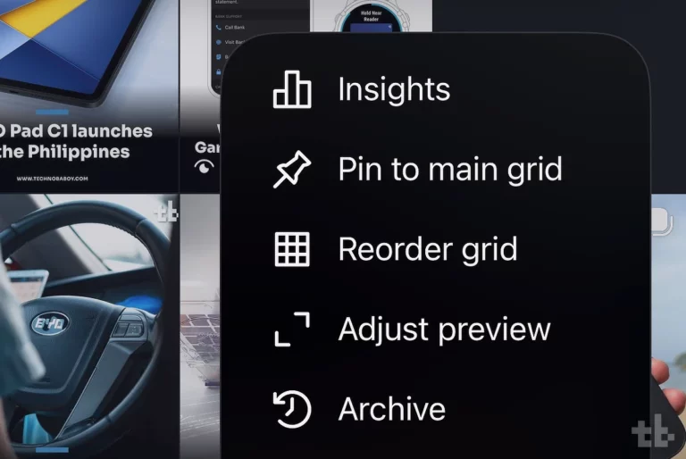 instagram reorder grid
