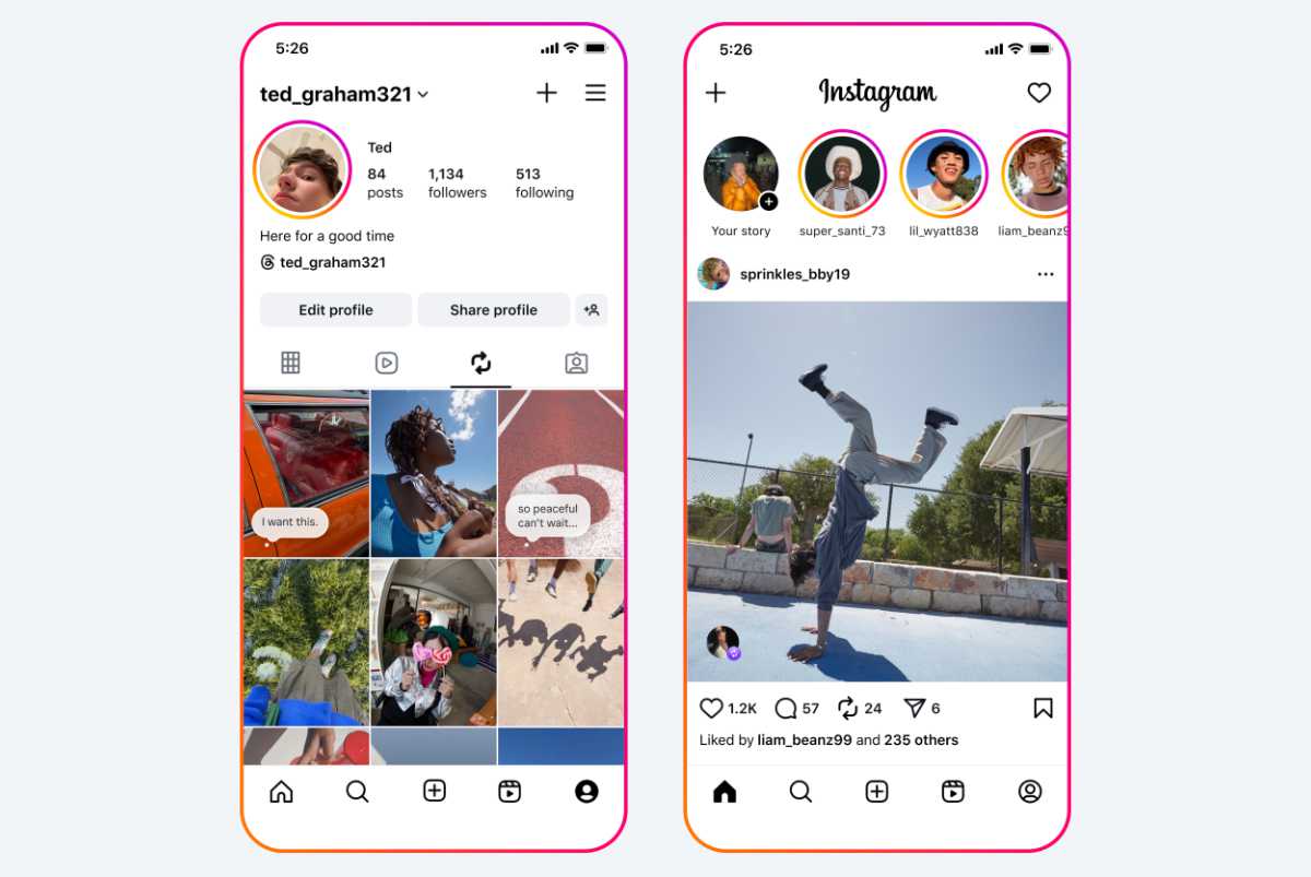 Instagram Reposts