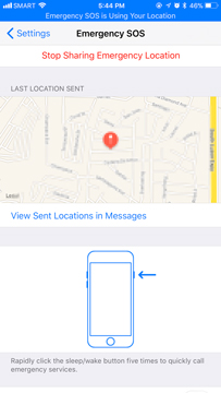 ios 11 emergency sos