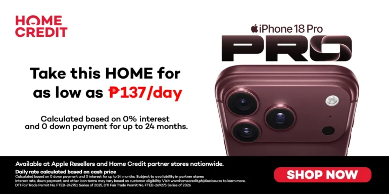 iphone 18 pro home credit ph