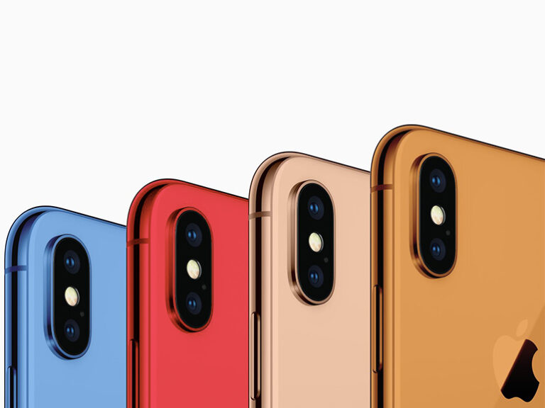 2018 iphone colors