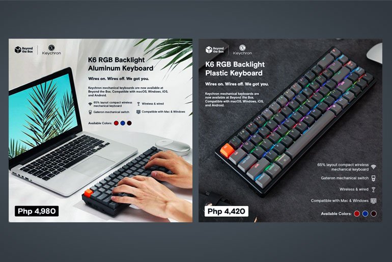 Keychron K6 RGB Mechanical Keyboard