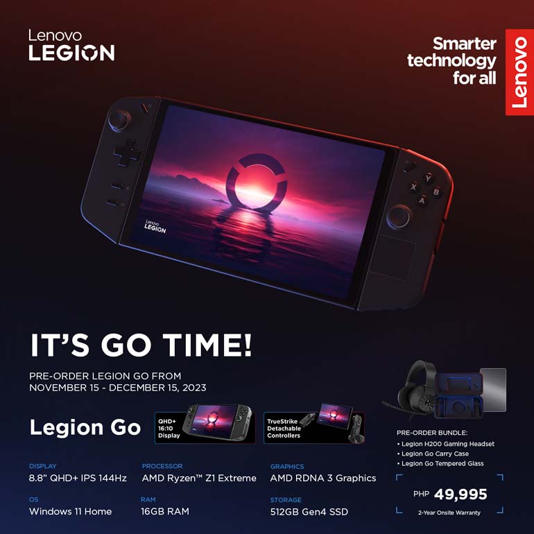 Lenovo Legion Go Price Philippines