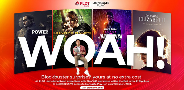 Lionsgate Play PLDT Home
