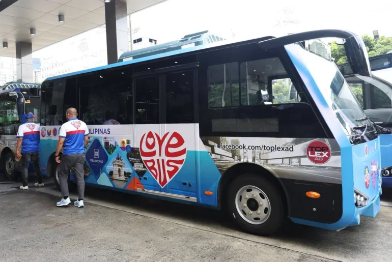 Love Bus relaunched in Metro Manila with free daily rides love bus