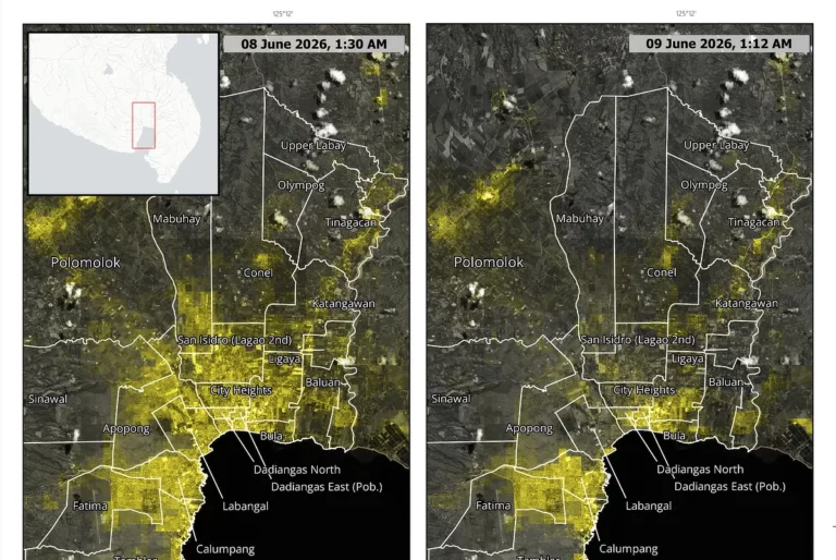 philsa data of earthquake damaged areas