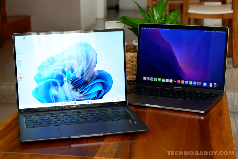 Huawei MateBook 14s Laptop+ vs MacBook Pro 13-inch M1