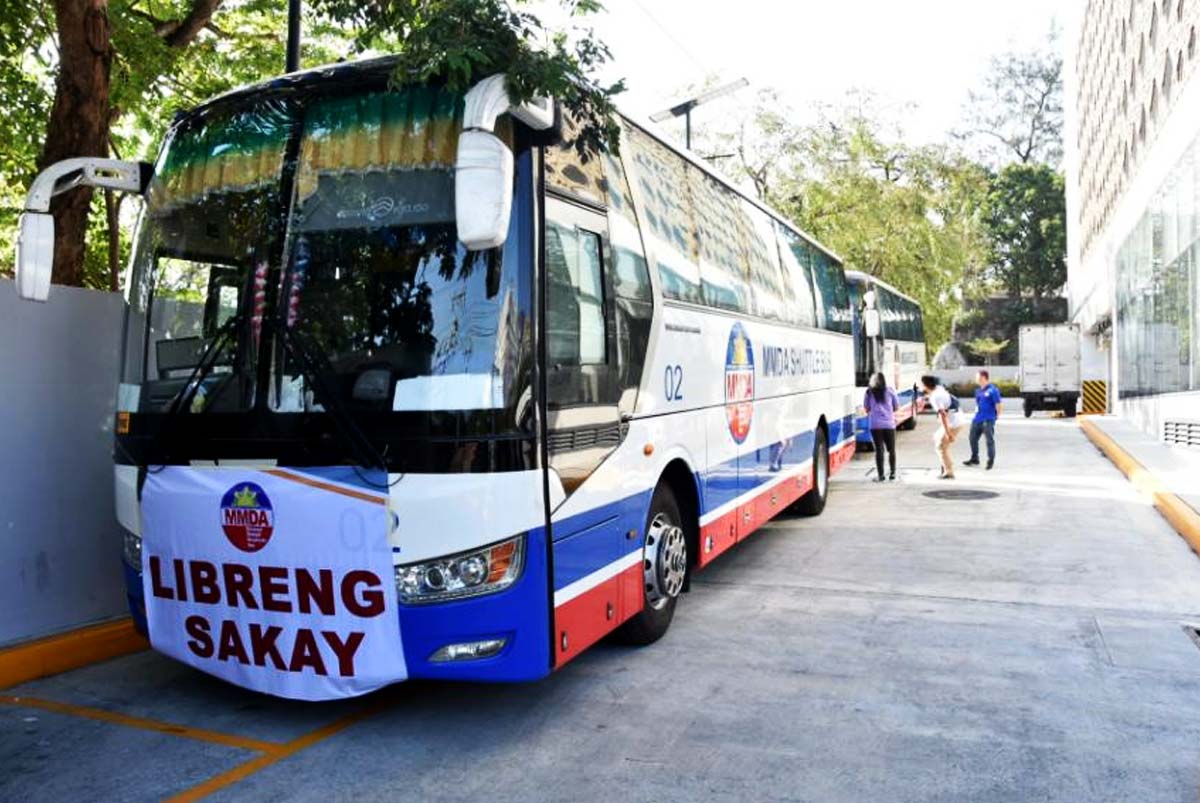 MMDA deploys Libreng Sakay vehicles for week-long transport strike