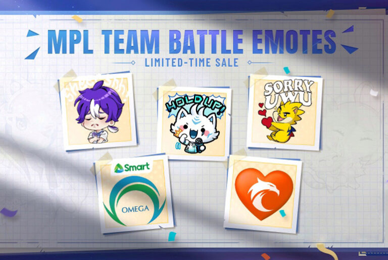 MPL PH releases limited-edition team battle emotes