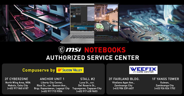 MSI Philippines Service Center