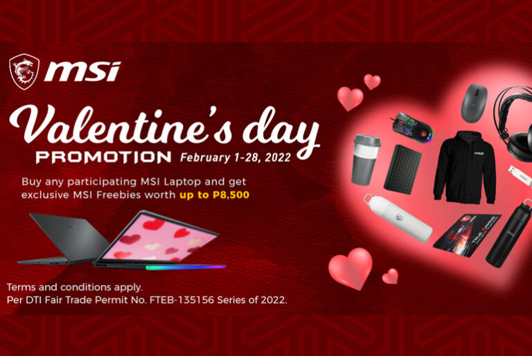 MSI Valentine's Day Promo