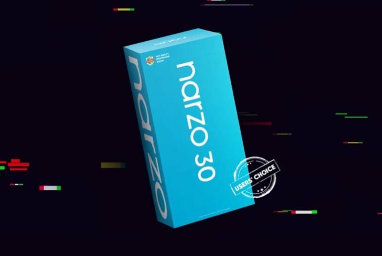 Narzo 30 packaging