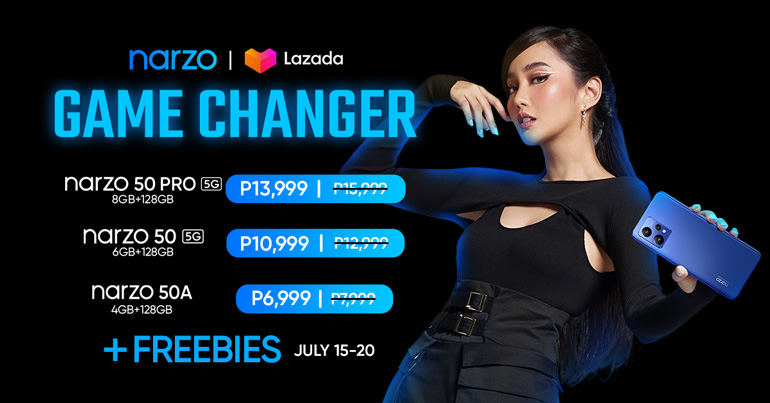 narzo 50 5G series Price Philippines