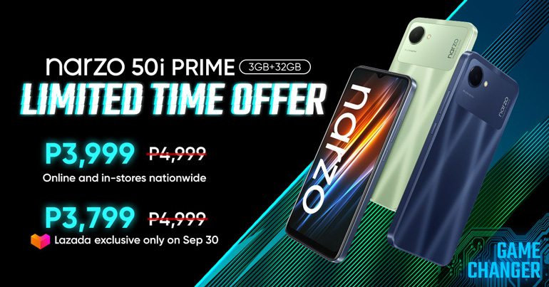 narzo 50i prime Price Drop Promo