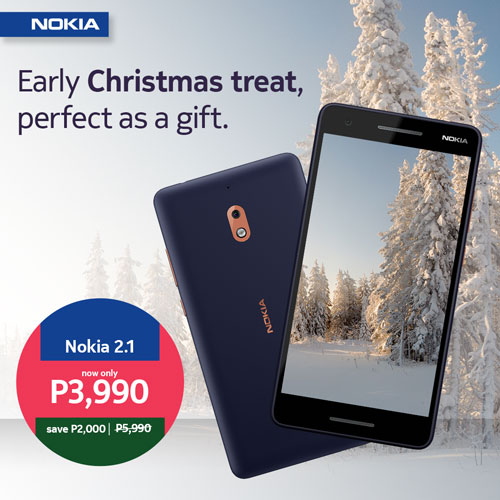 Nokia Christmas Three Promo - Nokia 2.1