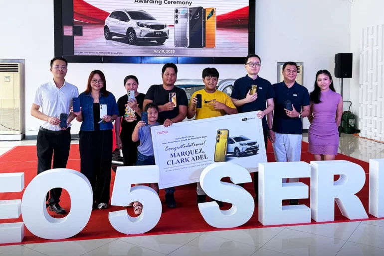 nubia PH wraps up NEOverse campaign with Geely GX3 Pro turnover nubia geely raffle winner