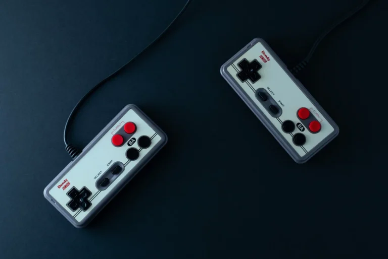 old school game controllers