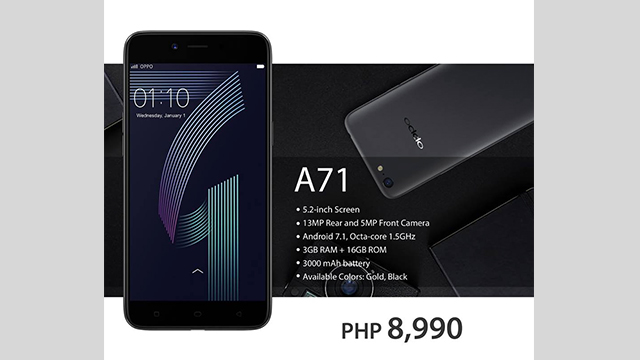 oppo a71 philippines
