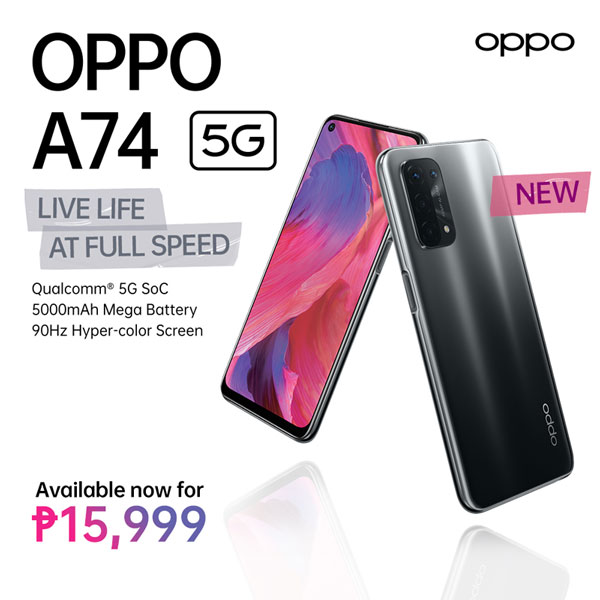 OPPO A74 5G Price Specs Philippines