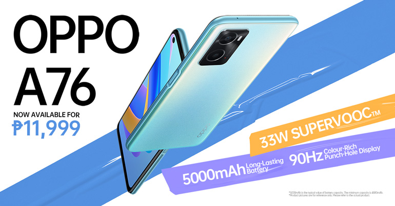 OPPO A76 Price Philippines